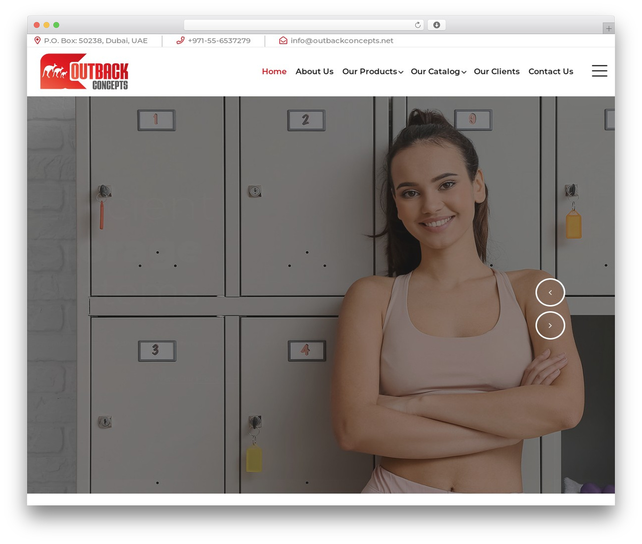 Bizzix WordPress theme - outbackconcepts.net