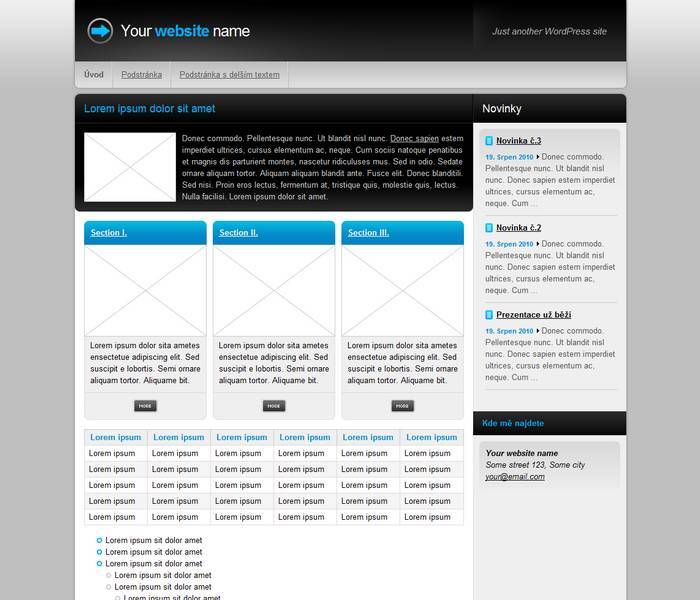 DARKSIDE THEME theme WordPress