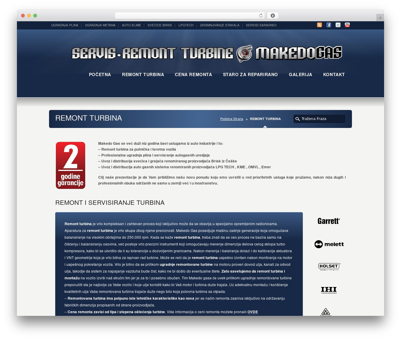 Karma (shared on wplocker.com) WordPress theme - remontturbina.rs