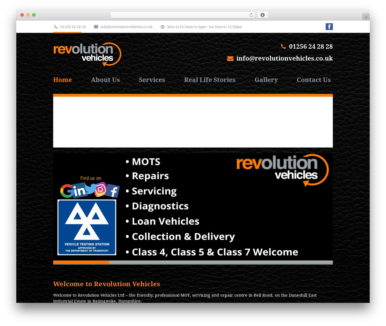lucent top WordPress theme - revolutionvehicles.co.uk