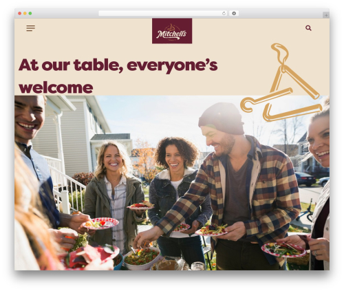 MapleLeaf top WordPress theme - mitchellsfoods.ca