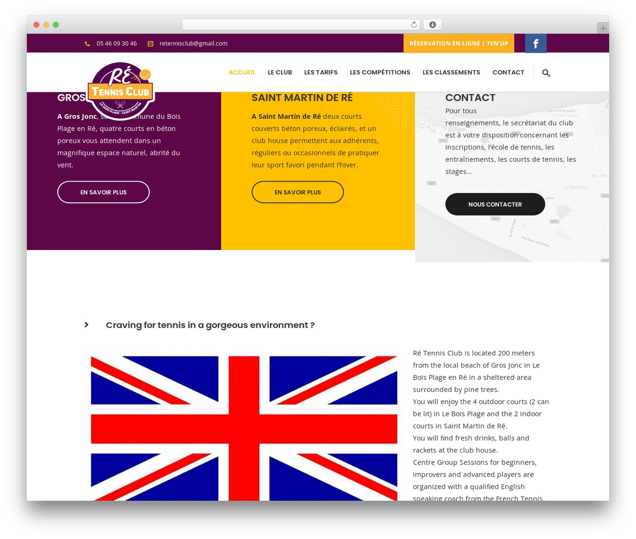 Node WordPress theme - retennisclub.fr