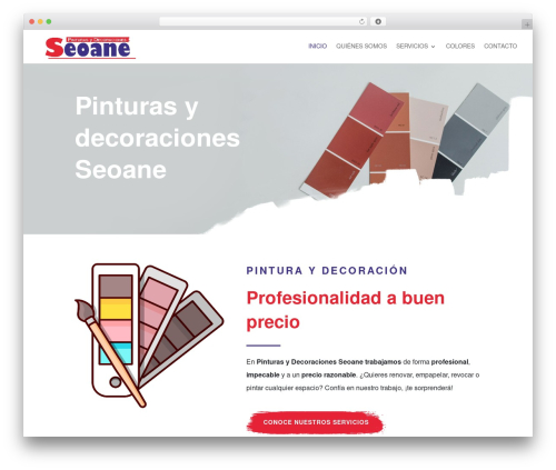 Theme WordPress Divi - decoracionesseoane.com