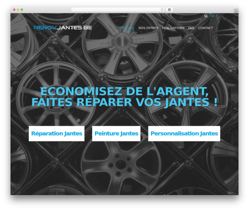 Theme WordPress FirstOne OnePage WordPress Theme - renovjantes.be