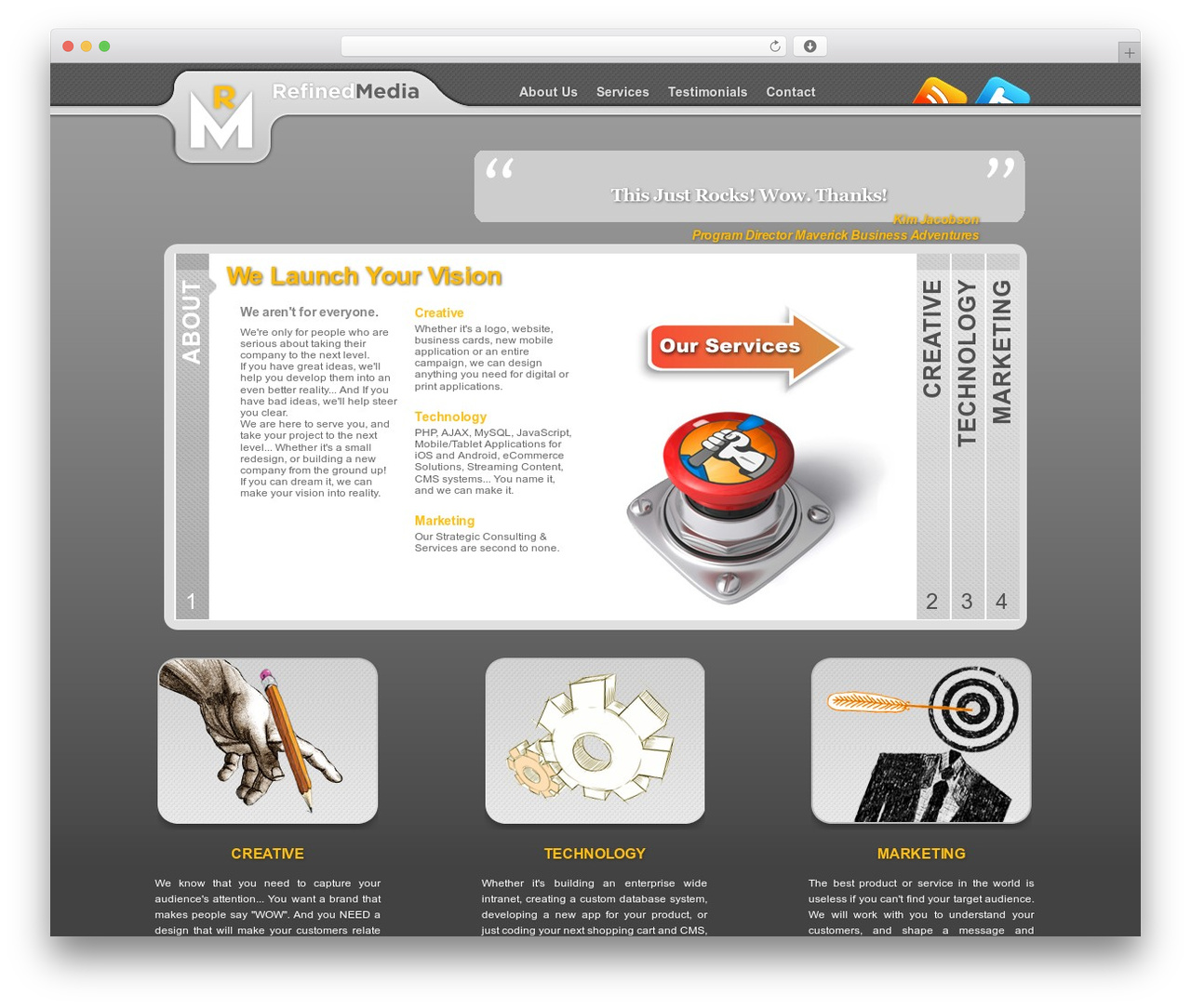 Theme WordPress Mystique - refinedmedia.com Theme WordPress Mystique - refinedmedia.com