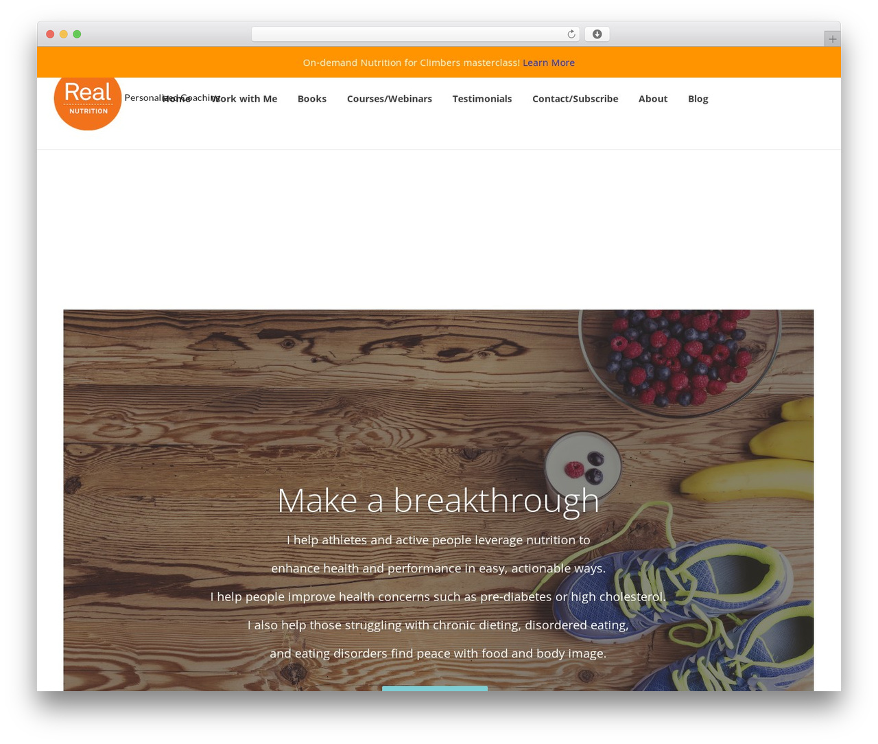 Theme WordPress Uplift - realnutritionllc.com