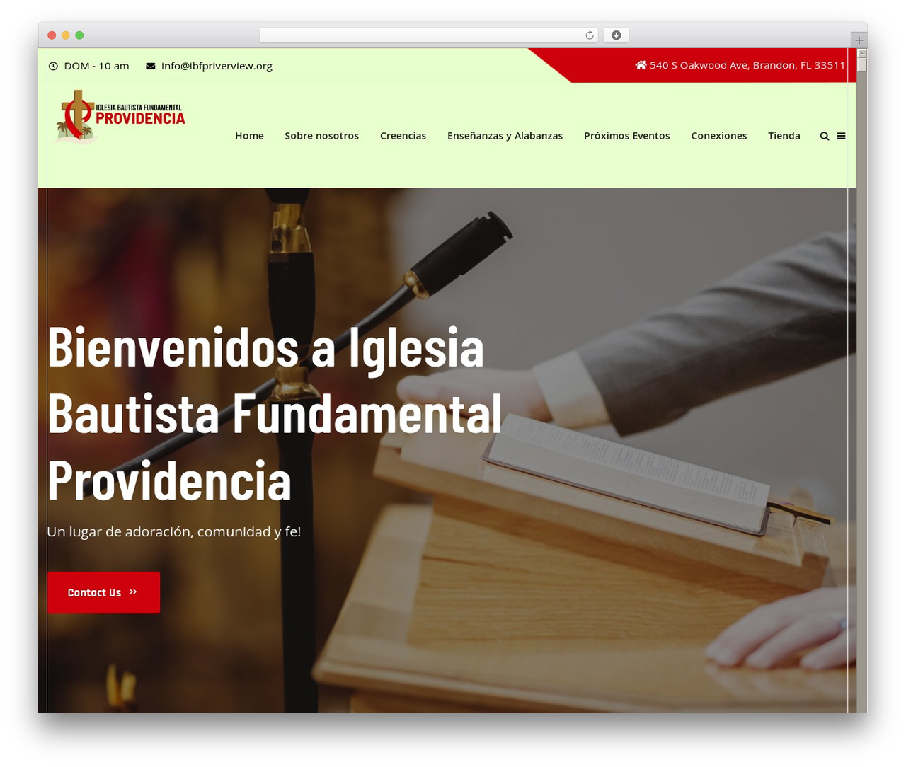 WordPress theme constor - ibfpriverview.org