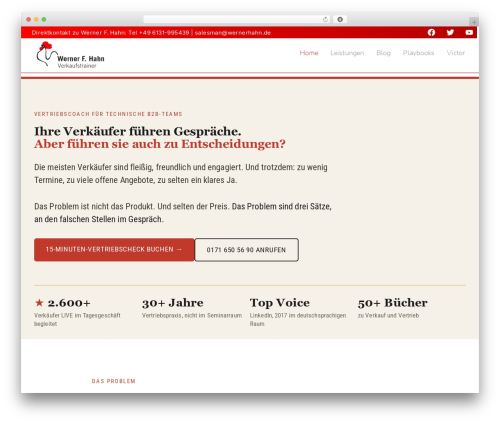 Digistore WordPress plugin - wernerhahn.de