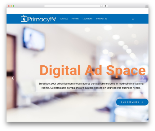 WordPress theme Hoshi - primacytv.ca