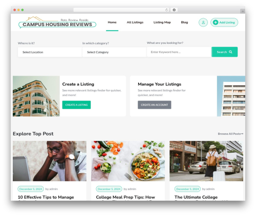WordPress Review & Structure Data Schema Plugin – Review Schema (review-schema) free WordPress plugin - campushousingreviews.com