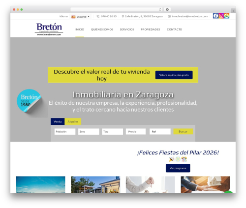 WP theme MyHome - inmobreton.com