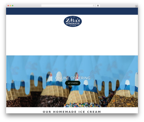 Tenweb builder WordPress plugin - zitasicecream.com