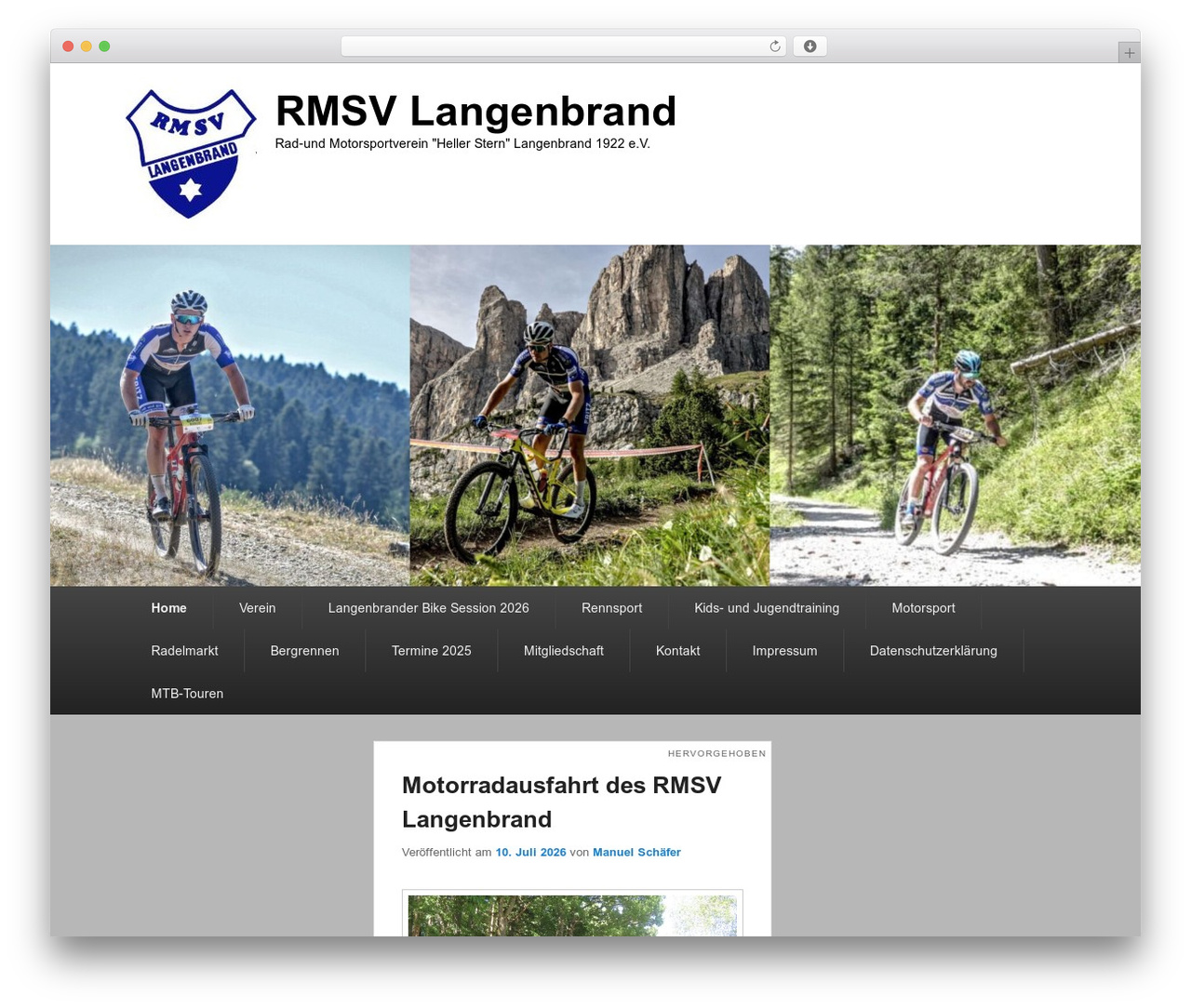Catch Evolution free WordPress theme - rmsv-langenbrand.de