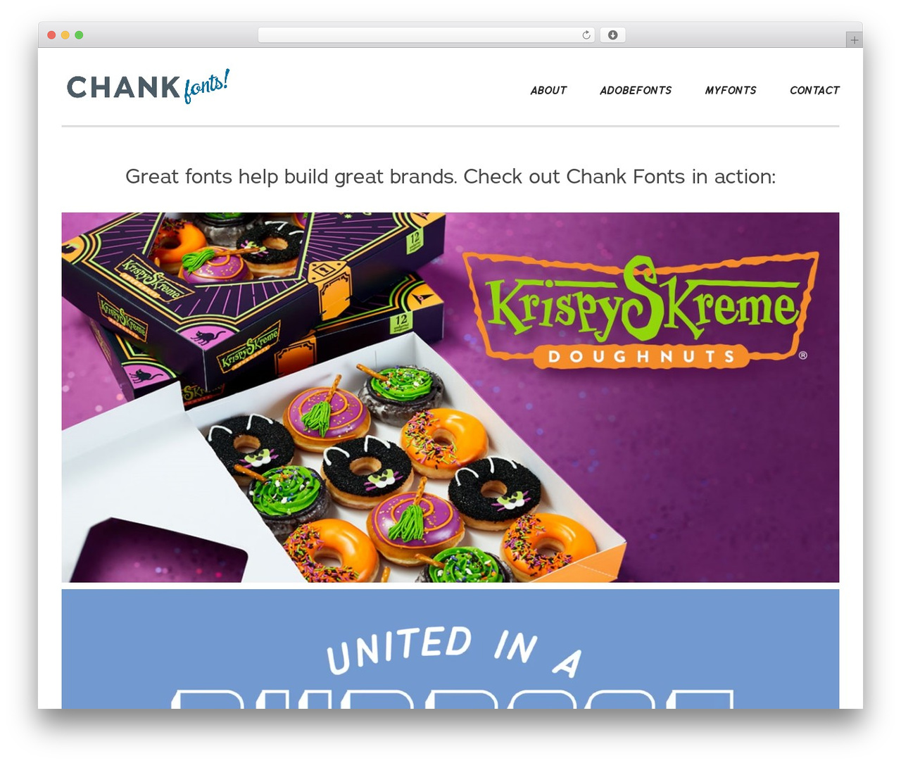 Daisho WordPress theme - chankfonts.com