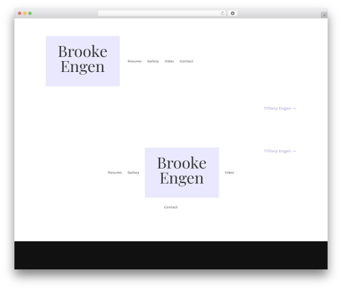 Divi WordPress theme - brookeengen.com