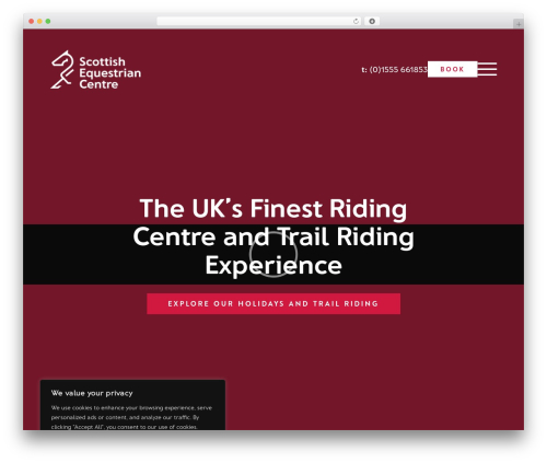 Gallop using IE Default Starter Theme theme WordPress - scottishequestrianhotel.com