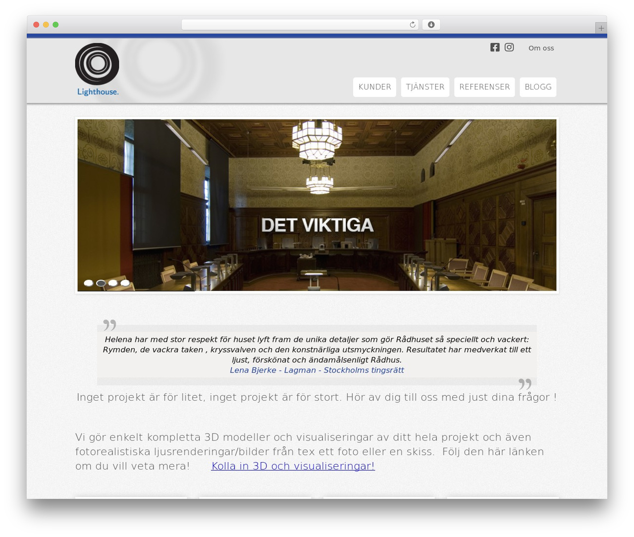 Generation theme WordPress - lighthouseab.se