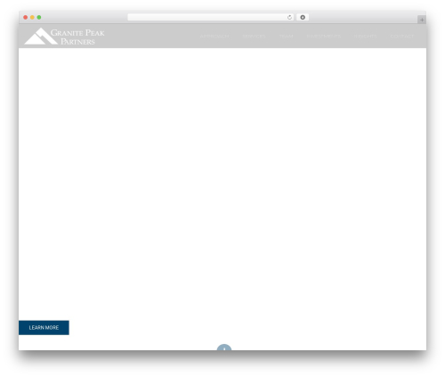 GPP WordPress theme - granitepeakpartners.com