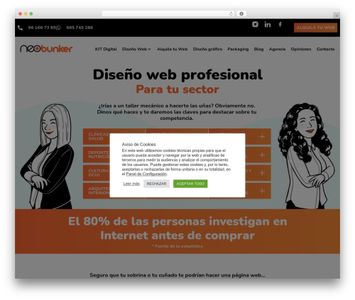 Hello Elementor theme WordPress - neobunker.com