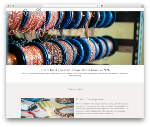OneUp WordPress theme - revelloinc.com