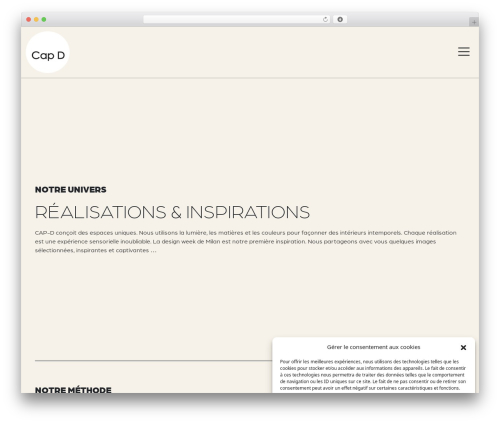 PicoStrap5 Child Base WordPress theme - cap-d.info