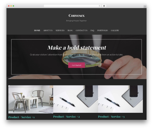 Primer WordPress theme - conversex.com