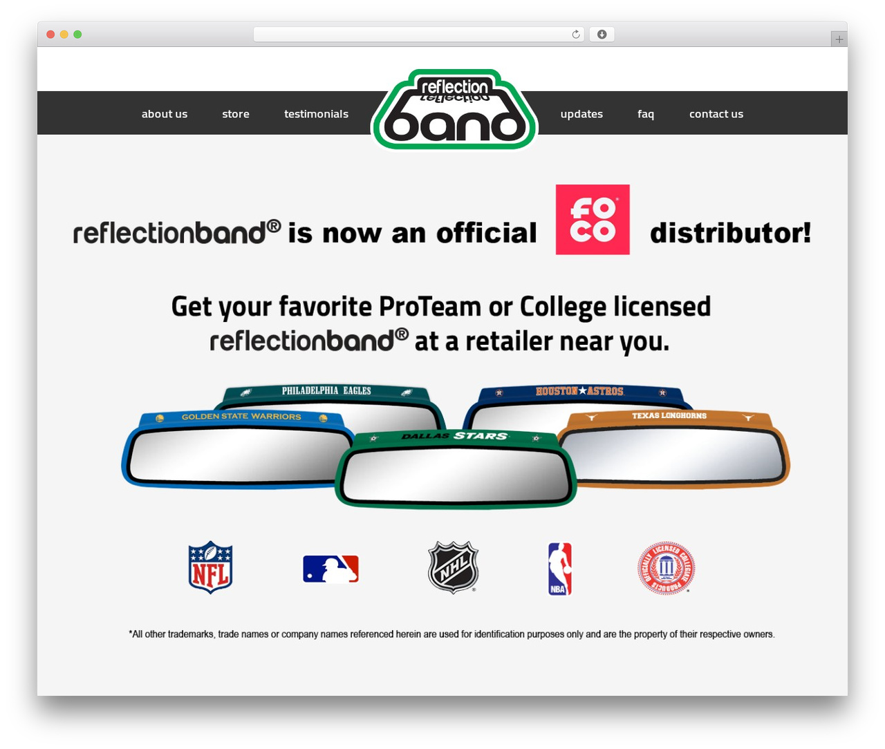 Genesis WordPress theme - reflection-band.com