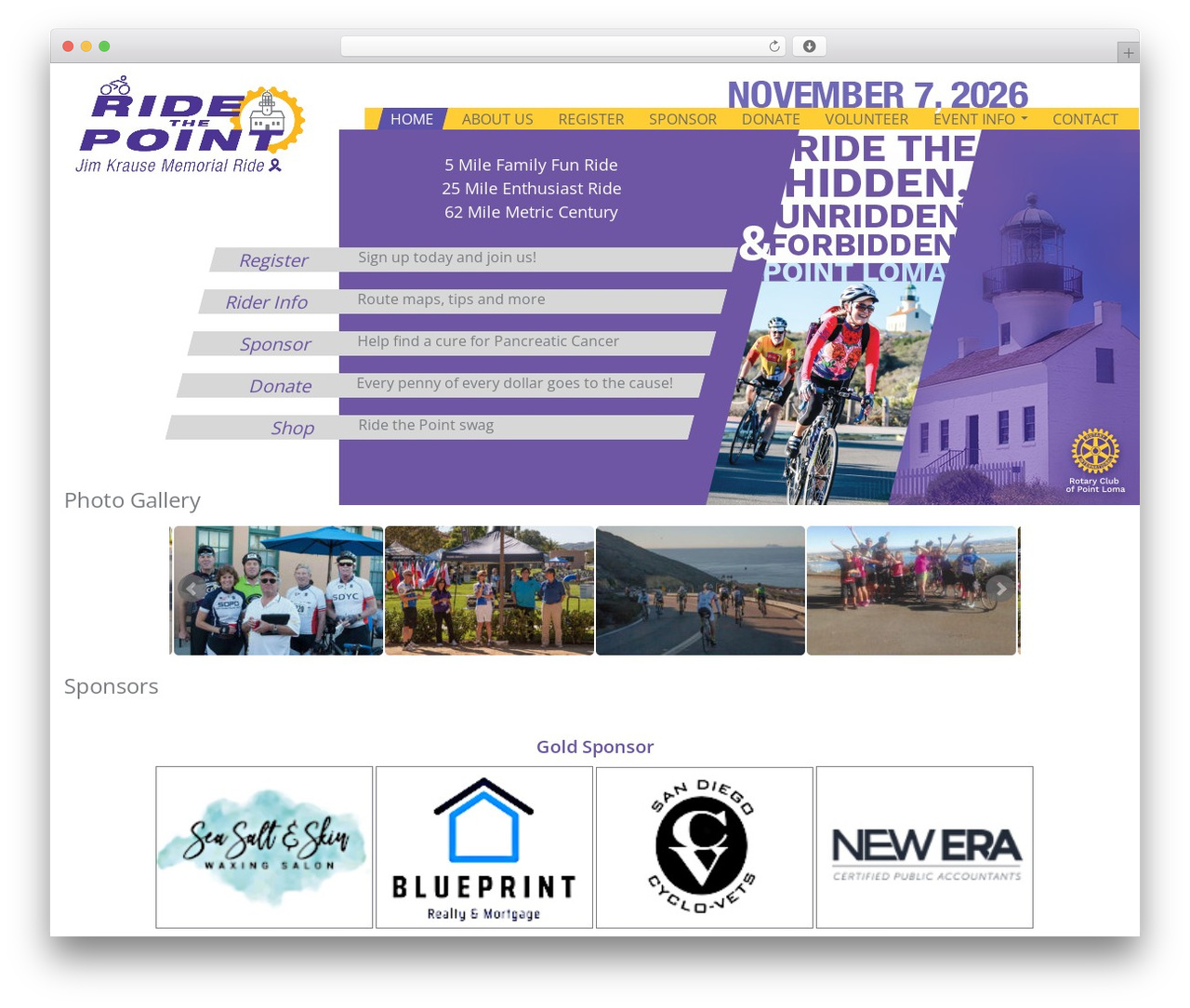 RTP theme WordPress - ridethepoint.org