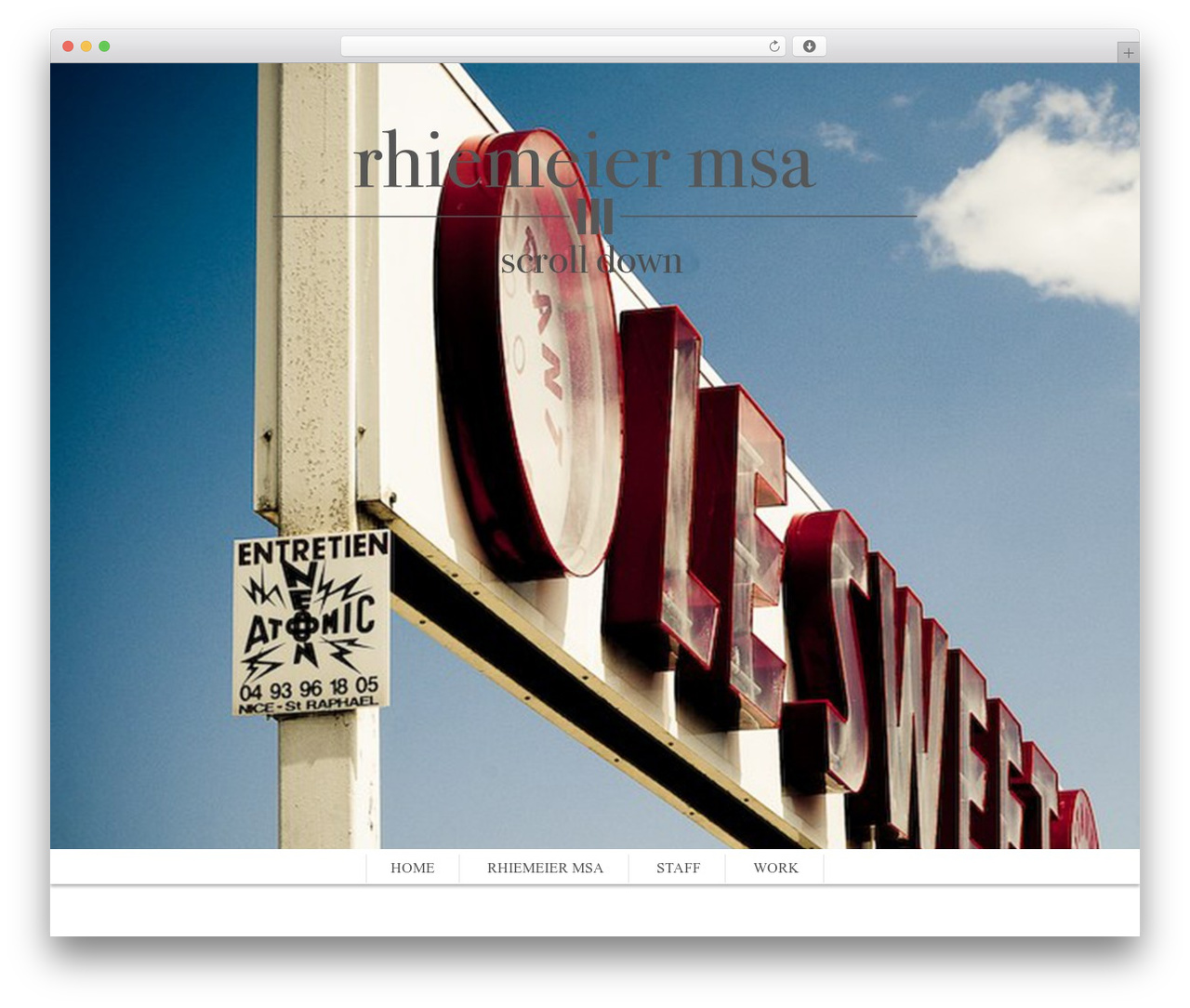 SCRN theme WordPress - rhiemeier.com