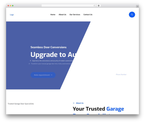 Theme WordPress TechBiz - samedaygarage-doors.com