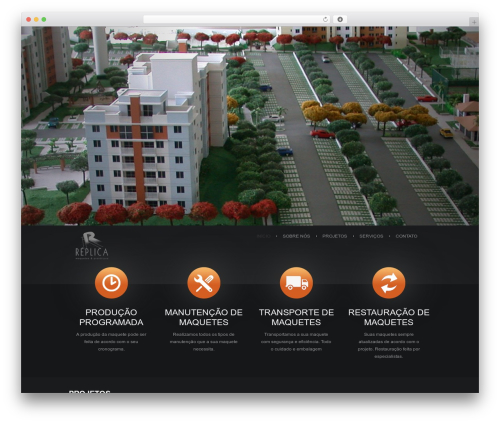 theme1983 WP theme - replicamaquetes.com.br