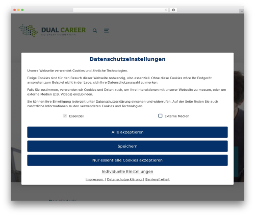 Rrze settings WordPress plugin - dualcareer-nordbayern.de