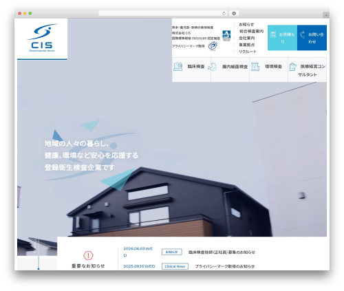 プロジェクトテーマ WordPress theme design - kkcis.com