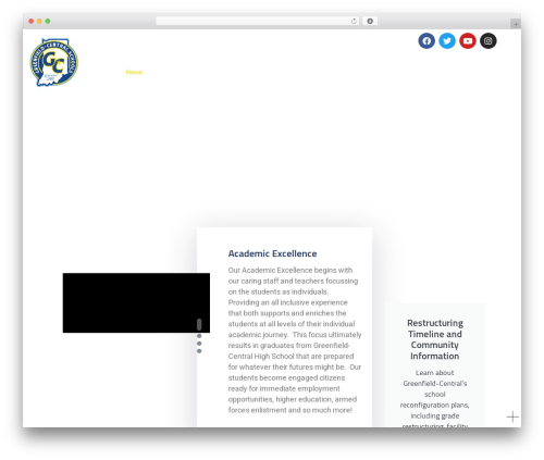 Events block for the events calendar WordPress plugin - www.gcsc.k12.in.us