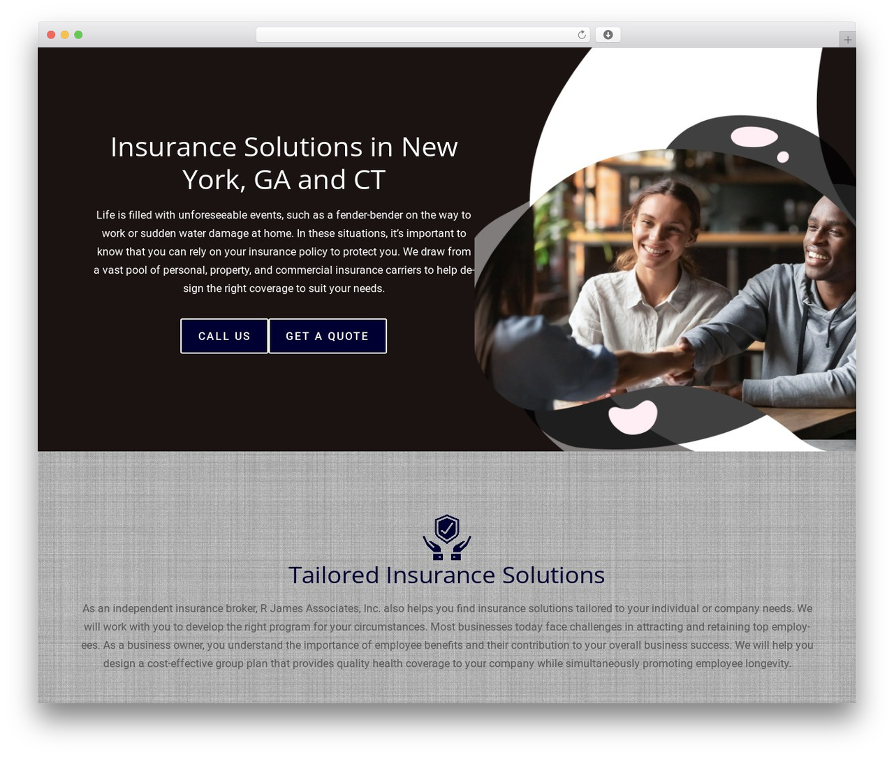 Best WordPress theme Constructor - rjamesassociates.com