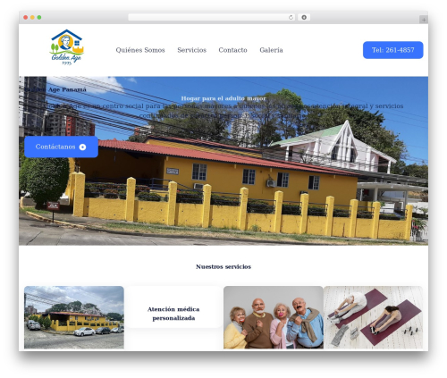 Blockscape theme WordPress - goldenagepanama.com