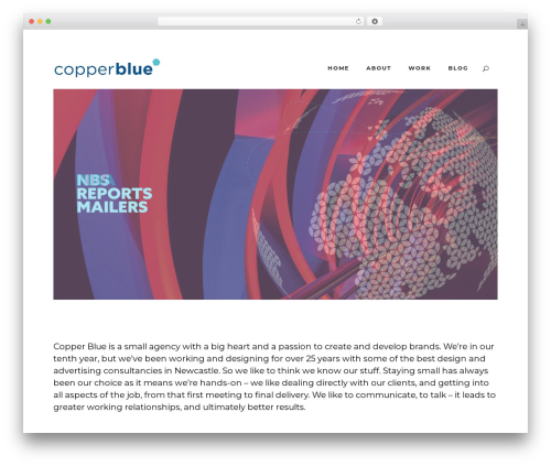 Borderland WordPress theme - copperbluecreative.co.uk