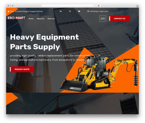 Consik WP theme - eso-mart.com
