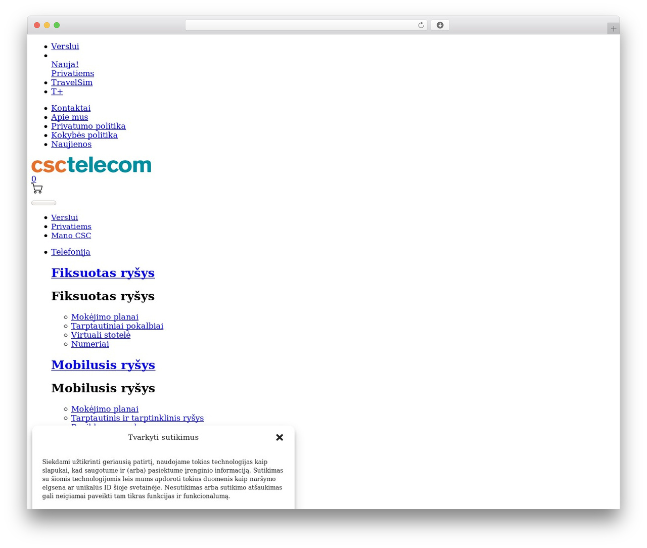 CSC Telecom theme WP theme - csc.lt CSC Telecom theme WP theme - csc.lt