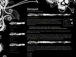 Decayed premium WordPress theme by Viktor Persson