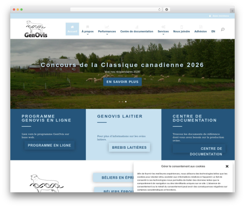 Divi WordPress theme - genovis.ca