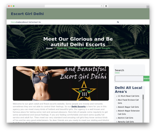 Ecology Nature WordPress theme - escortgirldelhi.in