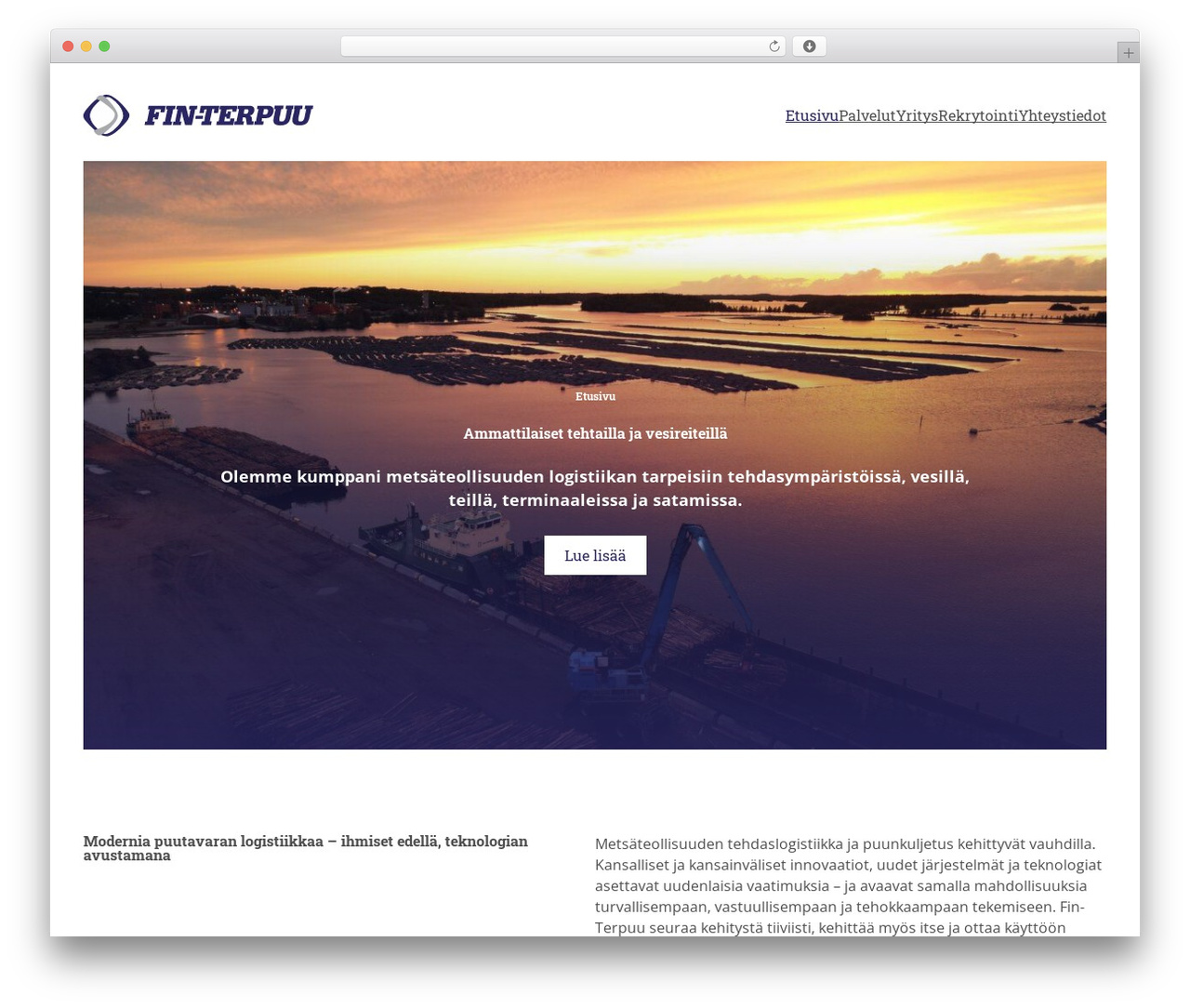 Fin-terpuu WordPress theme - fin-terpuu.fi