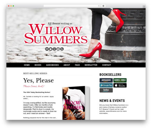 Fixed Width Theme 7.0 - Red Shoes top WordPress theme - willowsummers.com