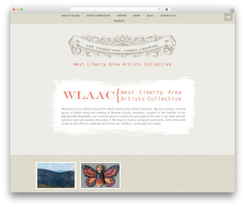 Folly WordPress theme - wlaac.com