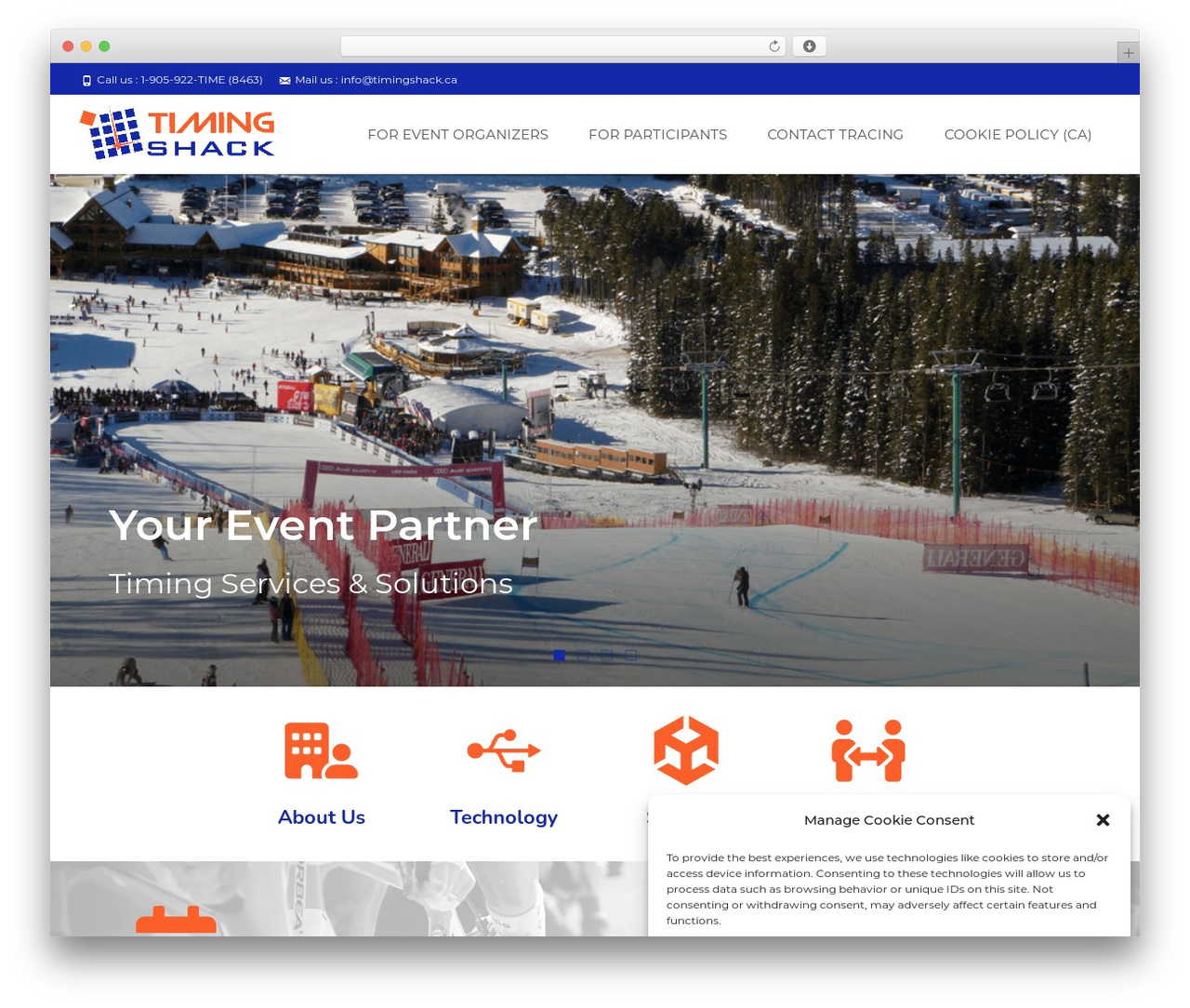 i-max WordPress theme - timingshack.ca