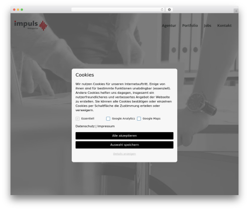 impuls_2017 WordPress theme design - werbeagentur-impuls.de