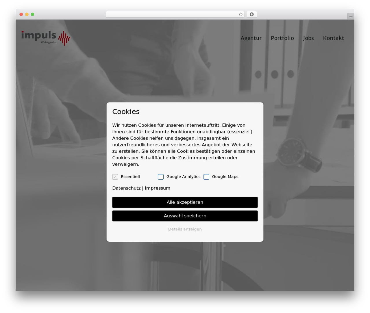 impuls_2017 WordPress theme design - werbeagentur-impuls.de