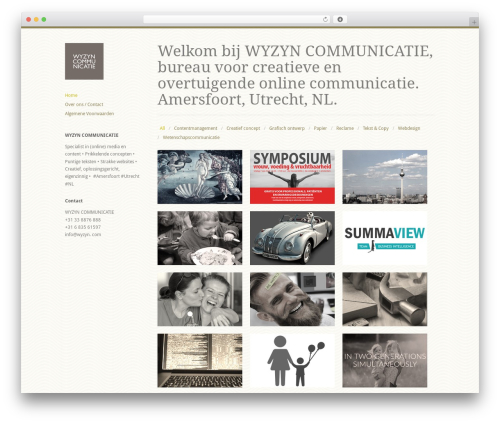Infinity WordPress theme - wyzyn.com