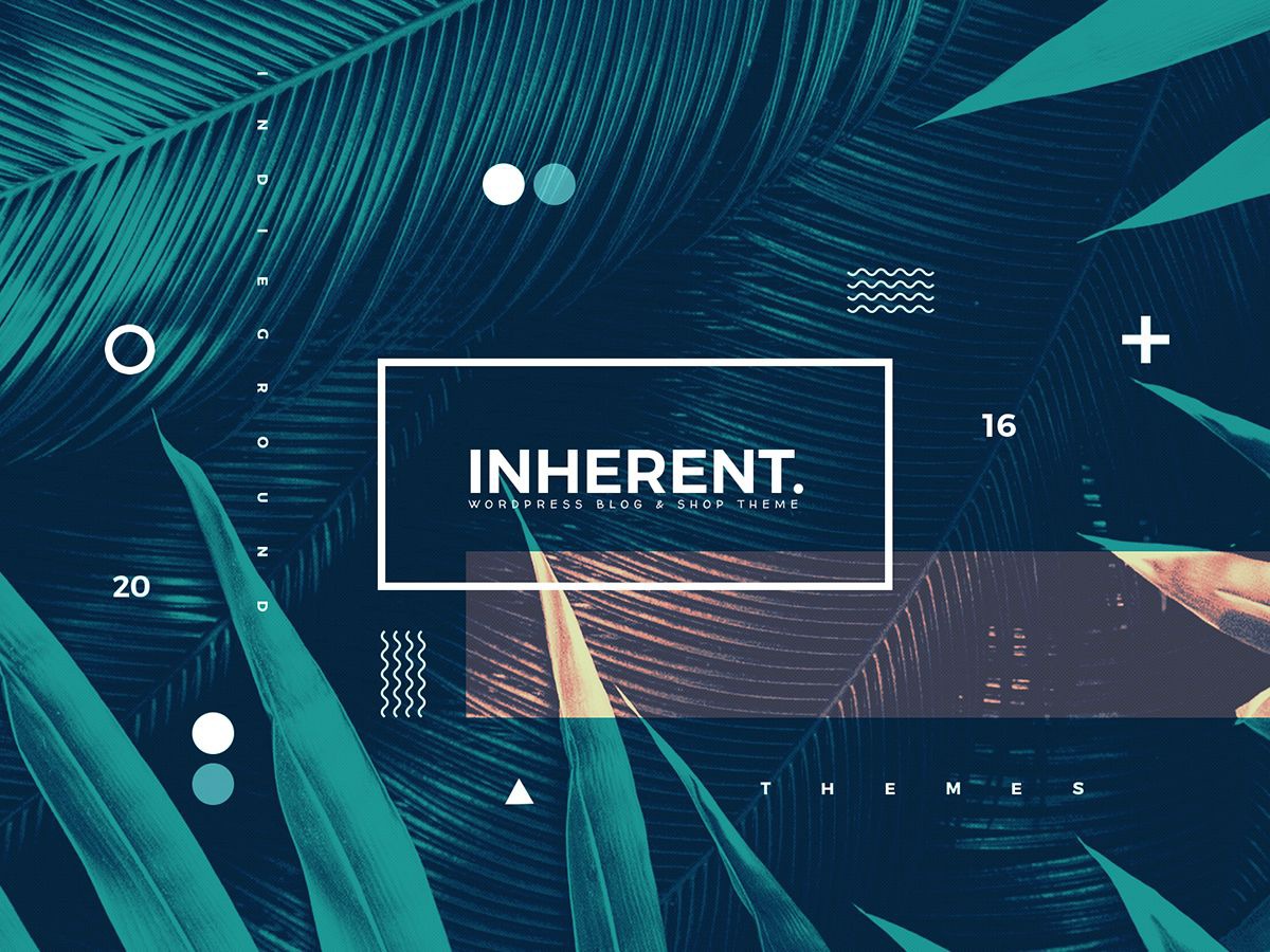 Inherent WordPress store theme by Indieground